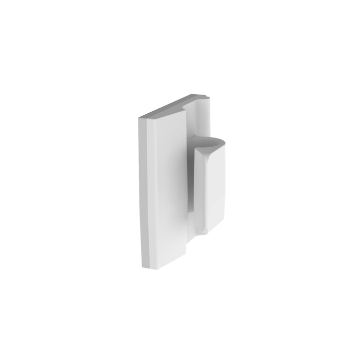 Clip de Nylon 6.6 con Adhesivo, Para Cables de Hasta 15.8 mm de Diámetro, Uso Interior, Color Natural, Paquete de