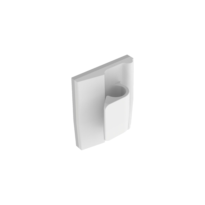Clip de Nylon 6.6 con Adhesivo, Para Cables de Hasta 15.8 mm de Diámetro, Uso Interior, Color Natural, Paquete de