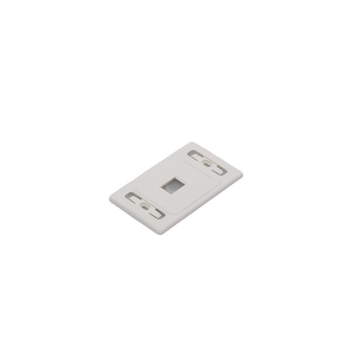 Placa de Pared Modular MAX, de 1 Salida, Color Blanco