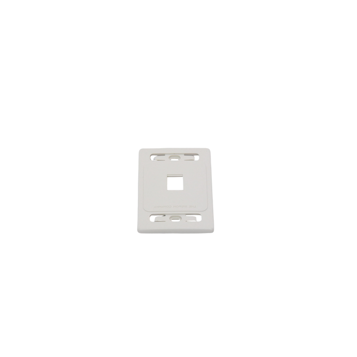Placa de Pared Modular MAX, de 1 Salida, Color Blanco