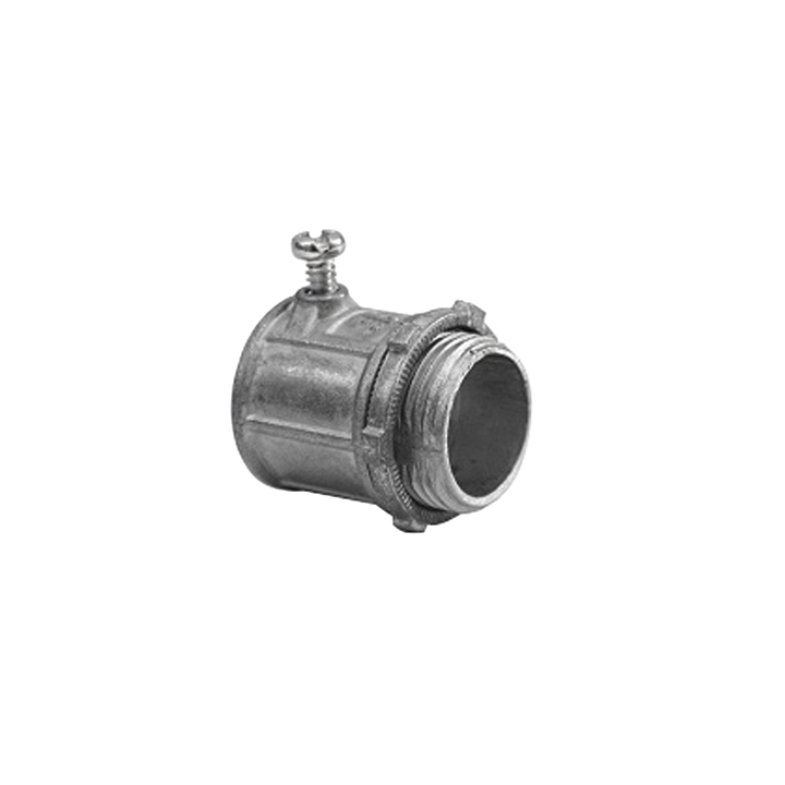 Conector de 2" para Tubo Pared Delgada con Tornillos Opresores.