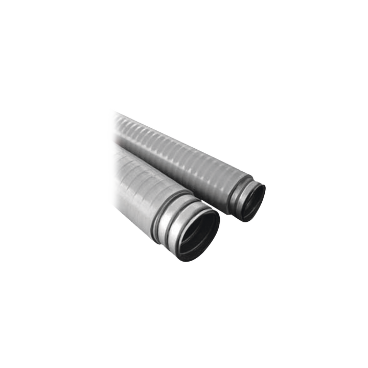 Tubo Flexible tipo Liquidtight de 3" (75 mm). Acero + Forro PVC. Rollo de 10 Metros.