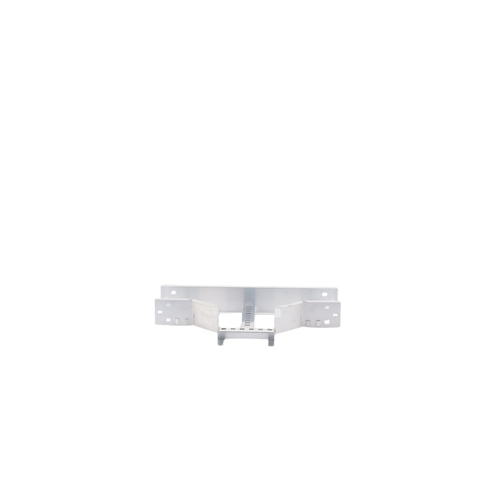 Derivación "T" Horizontal de Aluminio Perfil Z / Peralte 3 1/4" / Ancho 6"/ Radio 8" / Incluye Tornillería
