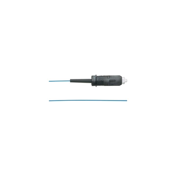 Pigtail de Fibra Óptica SC Simplex, Multimodo OM3 50/125, 900um, Color Aqua, 1 Metro (3.28 Pies)