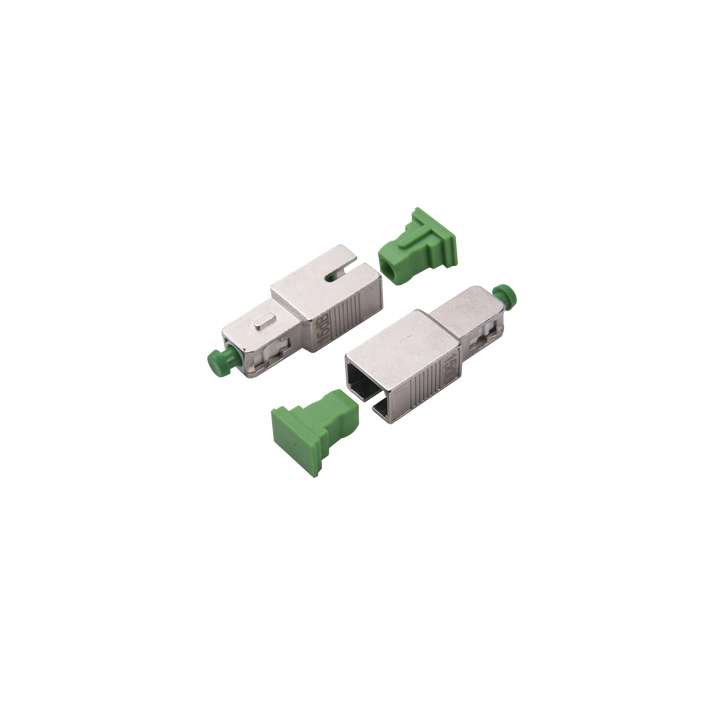 Atenuador Óptico Macho-Hembra con Conector SC/APC de 15dB para Fibra Monomodo