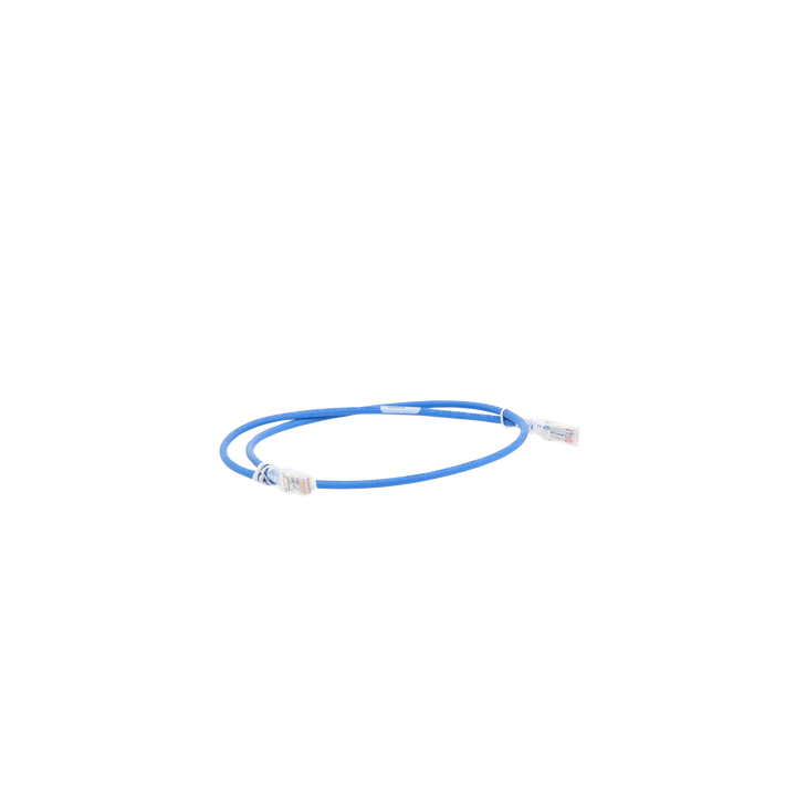 Patch Cord MC5 Modular Cat5e UTP, CM/LS0H, 2.13 Metros (7 Pies), Color Azul, Versión Bulk (Sin Empaque Individual)