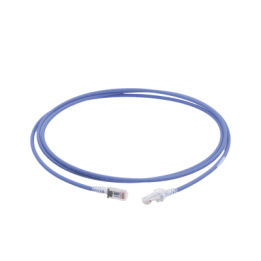 Patch Cord MC6 Modular Cat6 UTP, CM/LS0H, 2.13 Metros (7 Pies), Color Azul