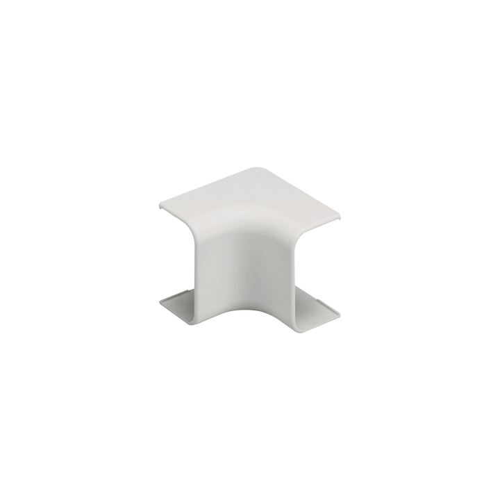 Esquinero interior, para uso con canaleta LD10, material ABS, Color Blanco Mate