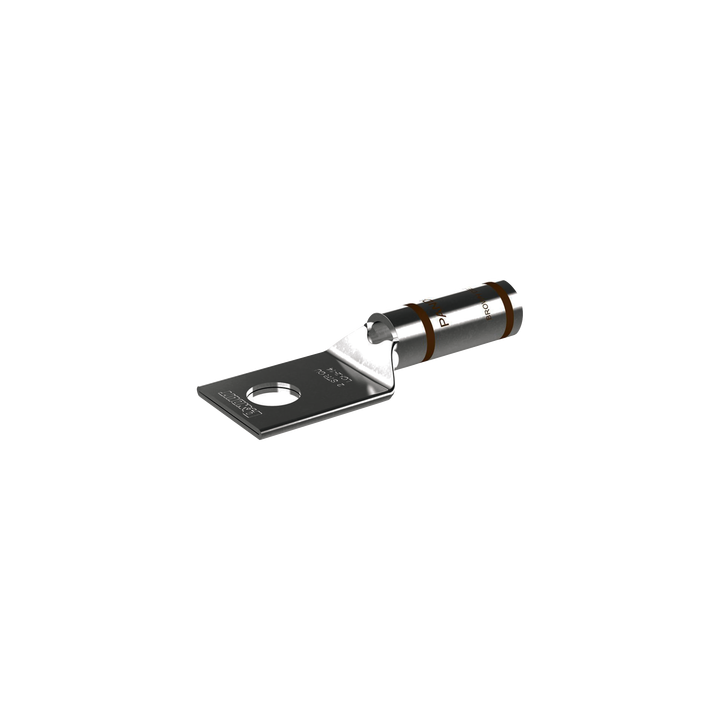 Zapata de compresión LCA2-14-Q, para cal. 2 Awg, Barreno para tornillo prisionero de 1/4, 1 Pz