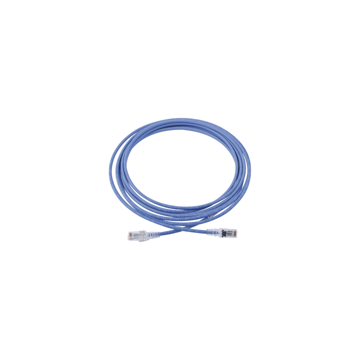 Patch Cord MC6 Modular Cat6 UTP, CM/LS0H, 4.57 Metros (15 Pies), Color Azul