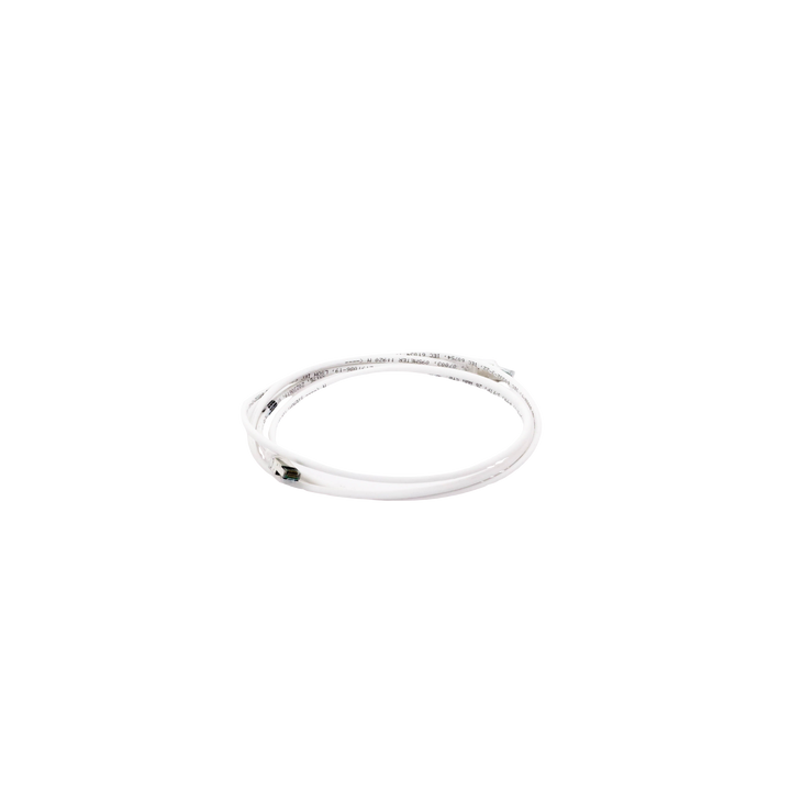Patch Cord Z-MAX Cat6A S/FTP, CM/LS0H, 2.13 Metros (7 Pies), Color Blanco, Versión Bulk (Sin Empaque Individual)