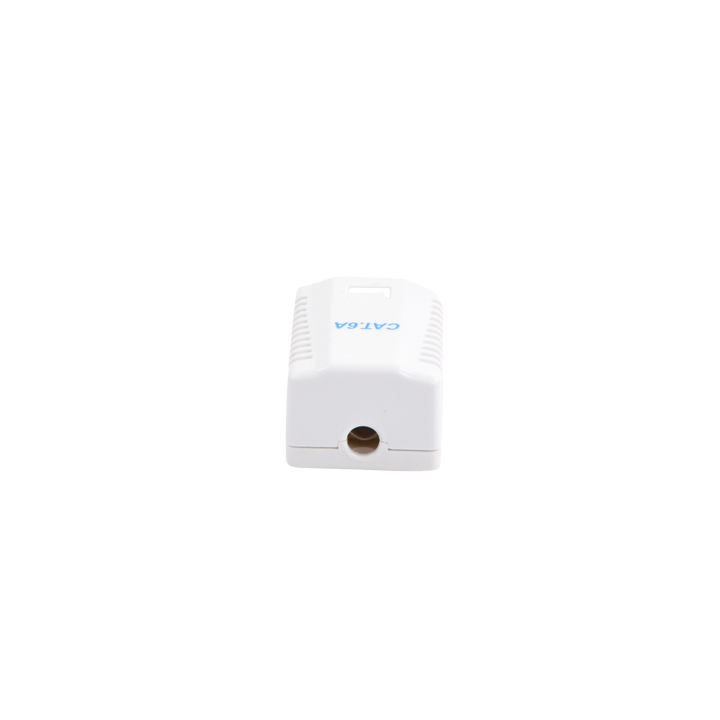 Caja de Pared con 1 Puerto, Incluye 1 Jack STP Cat6A
