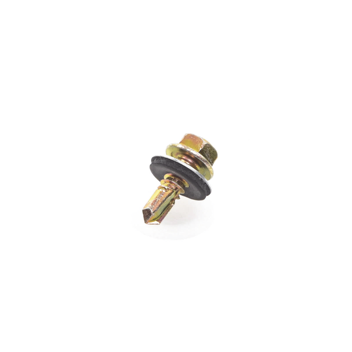 Tornillo Punta Broca Sello Montado 6.5 X 19 mm (1/4" X 3/4") Caj.  C/100pz