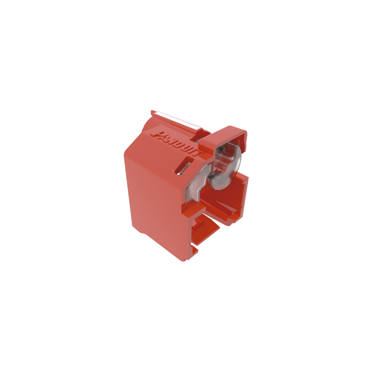 Kit de 10 Dispositivos Recubiertos para Impedir Desconexión de Plug RJ45, Color Rojo, Incluye Herramienta para