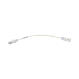 Cable de Parcheo TX6, UTP Cat6, Diámetro Reducido (28AWG), Color Blanco, 20.32 cm (8 Pulgadas)
