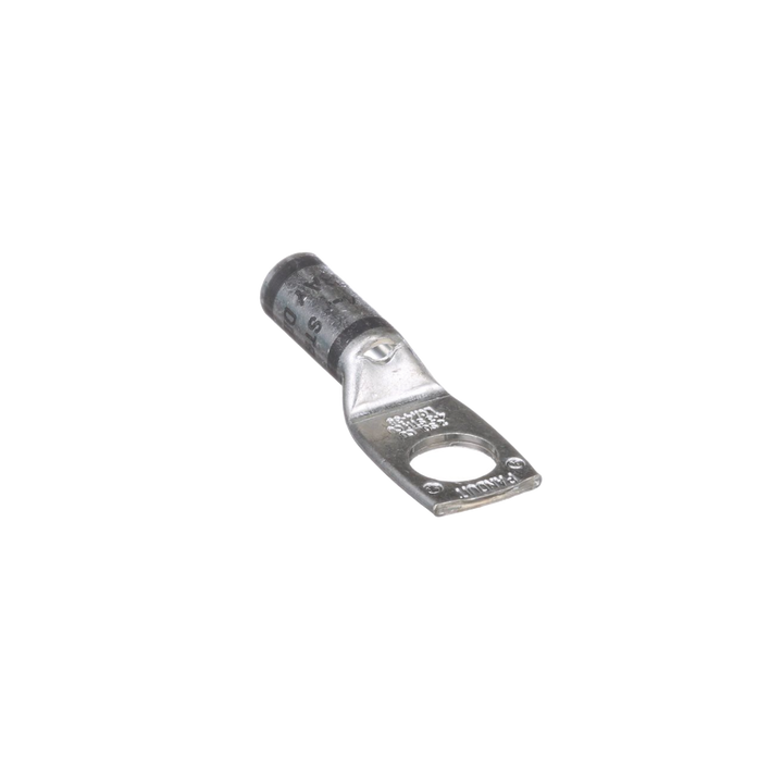 Zapata de compresión LCA4-38-L, para cal. 4 Awg, Barreno para tornillo prisionero de 3/8, 1 Pz