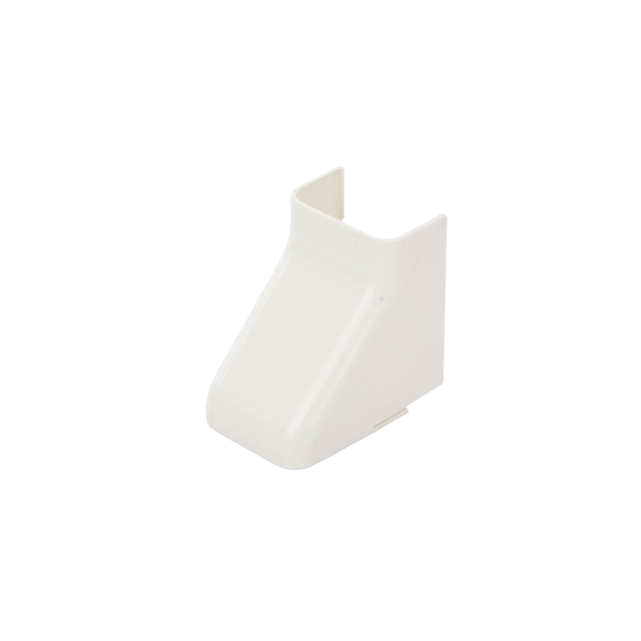 Conexión para techo falso/entrada, para uso con canaleta LD10, material ABS, Color Blanco Mate