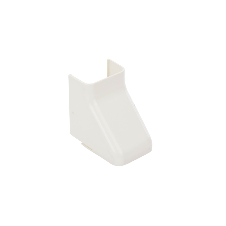 Conexión para techo falso/entrada, para uso con canaleta LD10, material ABS, Color Blanco Mate