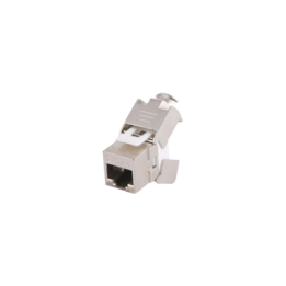 Módulo Jack Keystone Cat5e Blindado (STP) sin Herramienta (Toolless)