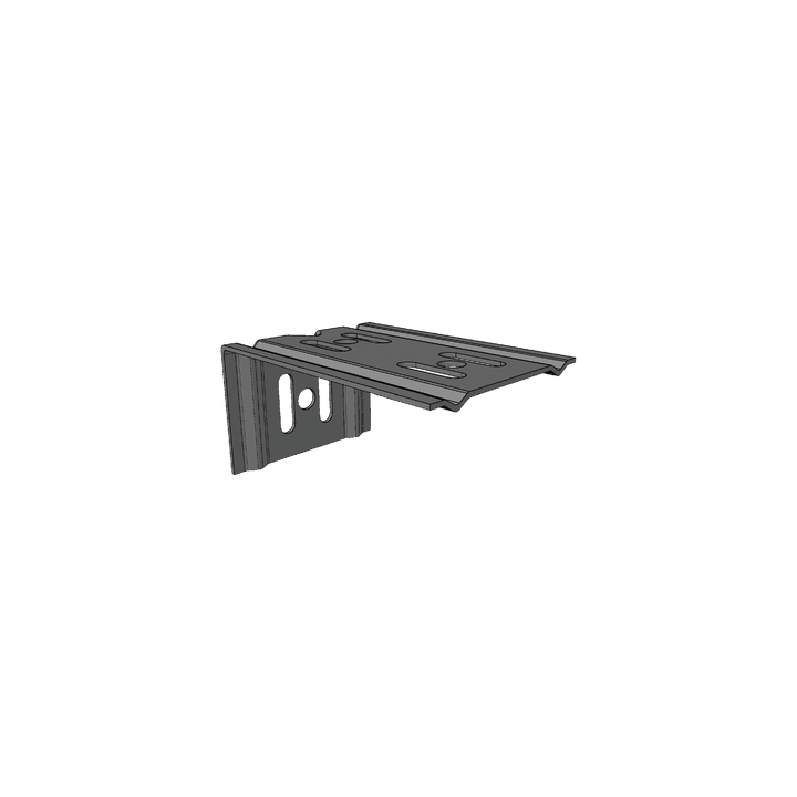 Ménsula Para MallaFils, para montaje en pared, para anchos de charola de 100 mm, con acabado electrozinc