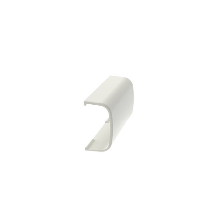 Unión recta, para uso con canaleta LD5, material ABS, Color Blanco Mate