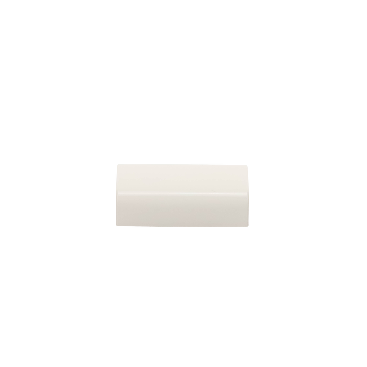 Unión recta, para uso con canaleta LD5, material ABS, Color Blanco Mate