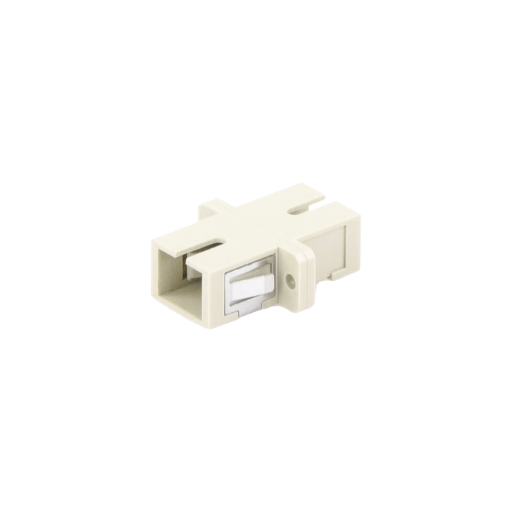 Módulo Acoplador de Fibra Óptica Simplex SC/PC a SC/PC Compatible con Fibra Multimodo