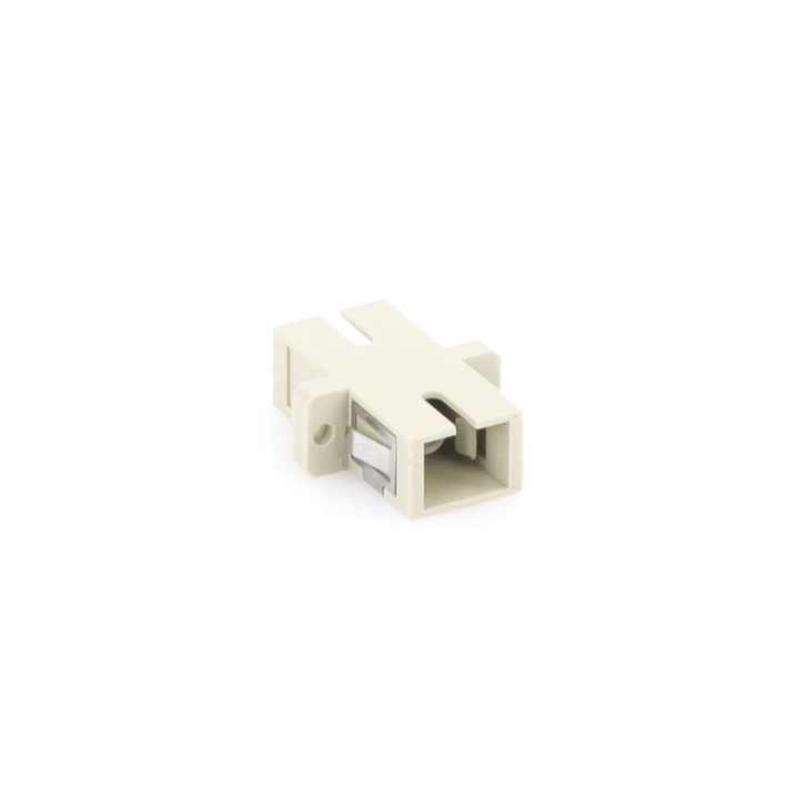 Módulo Acoplador de Fibra Óptica Simplex SC/PC a SC/PC Compatible con Fibra Multimodo