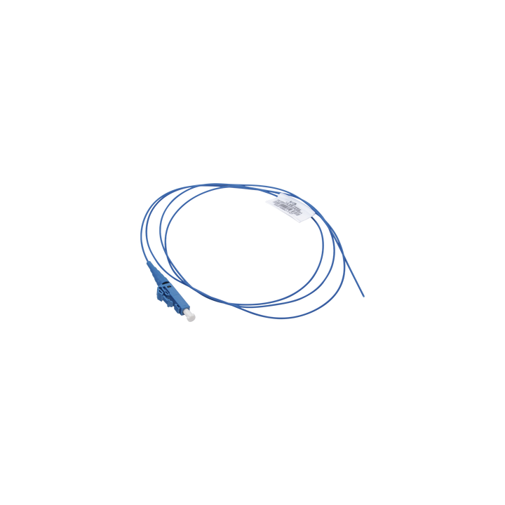 Pigtail de Fibra Óptica LC Simplex, Monomodo OS2 9/125, 900um, Color Azul, 3 Metros (9.84 Pies)