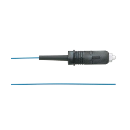 Pigtail de Fibra Óptica SC Simplex, Multimodo OM4 50/125, 900um, Color Aqua, 1 Metro (3.28 Pies)