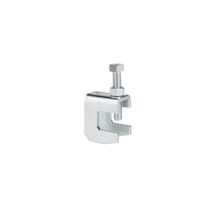 Mordaza de Acero Fija barras de 1 1/4", para varilla roscada de 1/2".