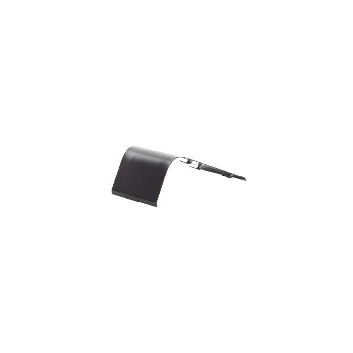 Bajada para cable de 100 mm de ancho, con baño de pintura epóxica en color NEGRO