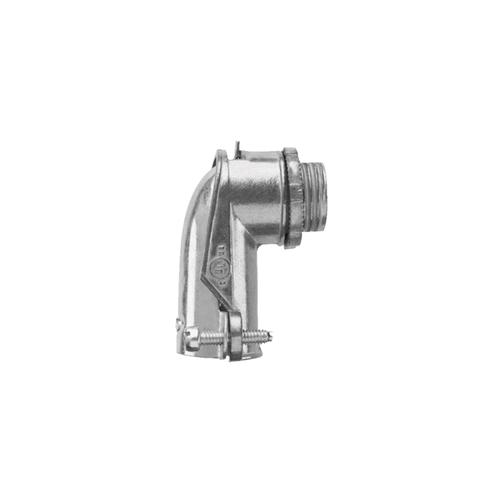 Conector curvo para tubo flexible   3/8" (9.5 mm)