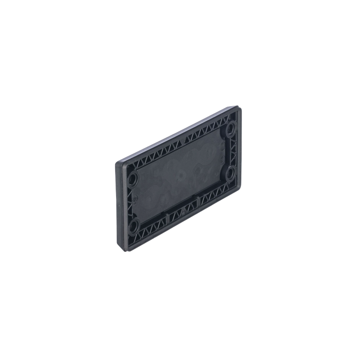 Pasacables Rectangular de Membrana, IP66, 3.39" x 1.42", 12 orificios, para Cables no Terminados. Color Negro