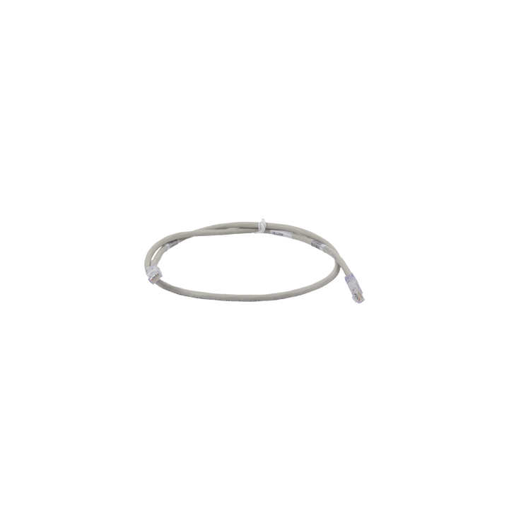 Cable de Parcheo TX6, UTP Cat6, 24 AWG, CM, Color Gris, 0.91 Metros (3 Pies)