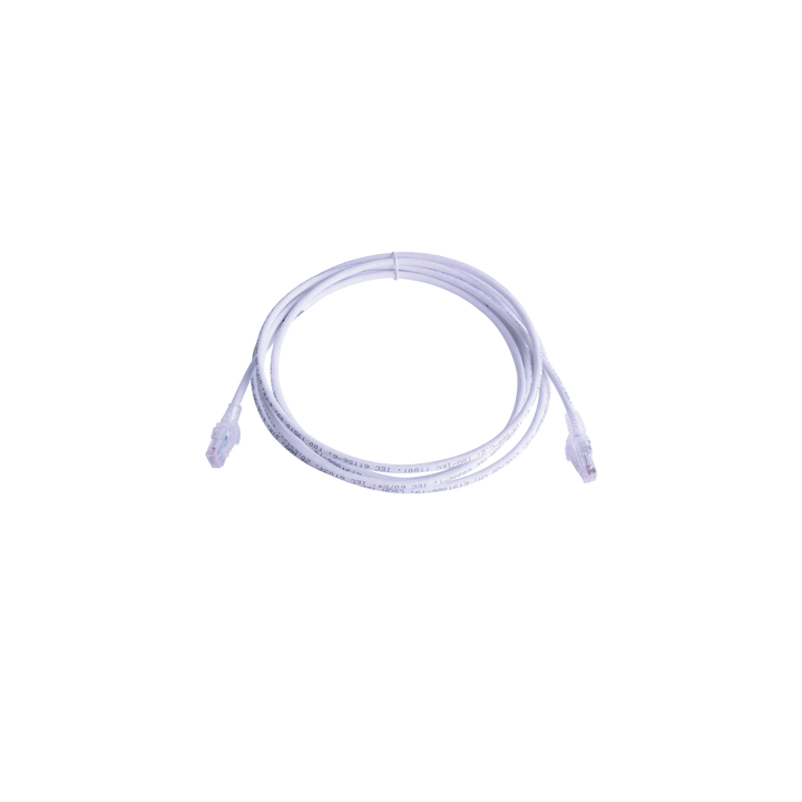Patch Cord MC6 Modular Cat6 UTP, CM/LS0H, 4.57 Metros (15 Pies), Color Blanco