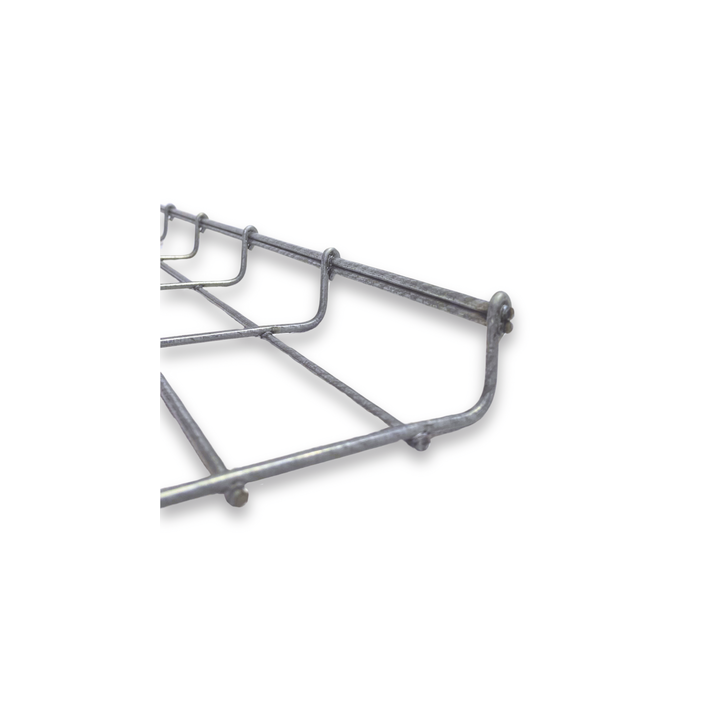 Charola Bimetálica Tipo Malla 33/200 mm, Ideal Para Utilizarse al Exterior o Zonas Húmedas, Hasta 105 Cables Cat6,