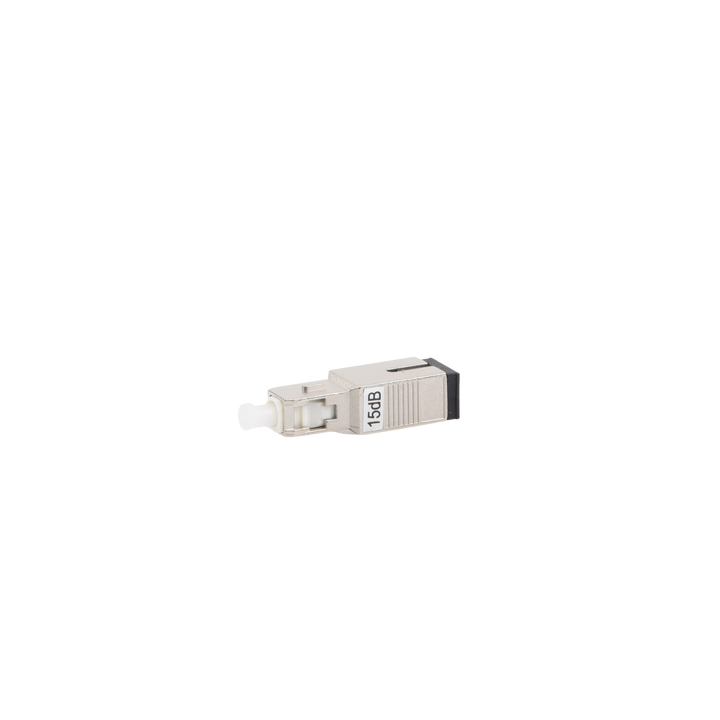Atenuador Óptico Macho-Hembra con Conector SC/UPC de 15dB para Fibra Monomodo