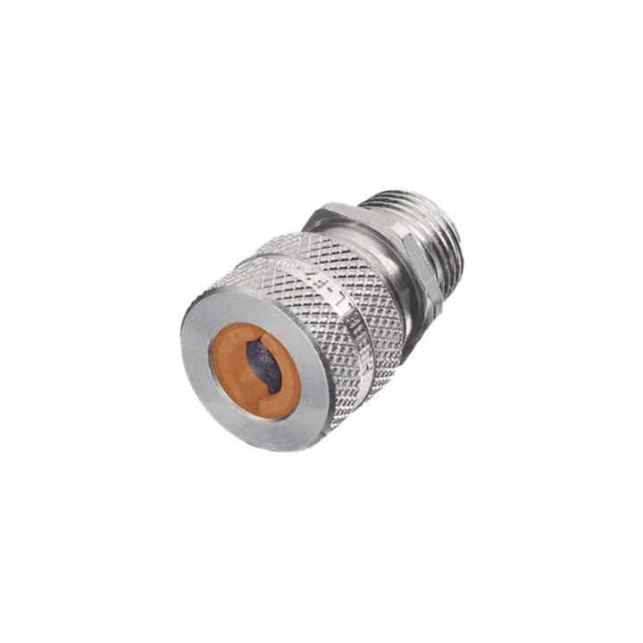 Conector de cable, de aluminio macho recto, .13 - .19" (3.2 - 4.7 mm), 3/4".
