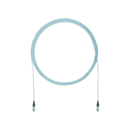 Cable de Interconexión de 12 Fibras Ópticas Multimodo OM4, Con Conector Pan-MPO Hembra - Hembra, Polaridad A, LSZH,