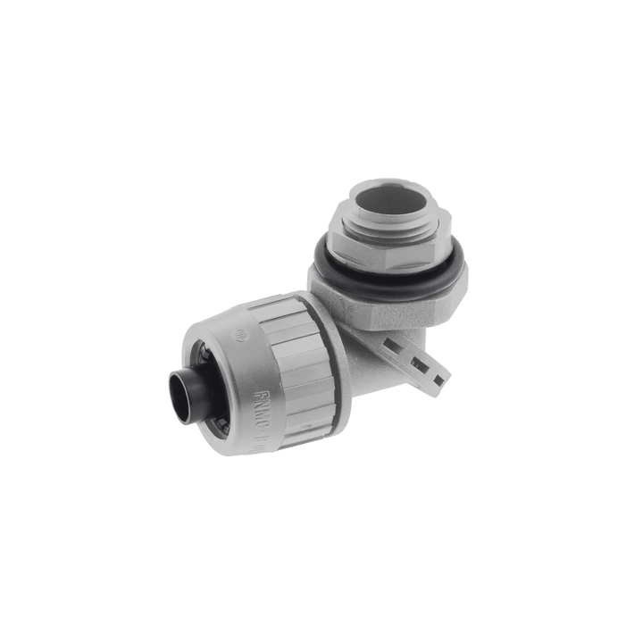 Conector Multi Posición de Nylon de 3/4" para Tubería Liquidtight Polytuff.