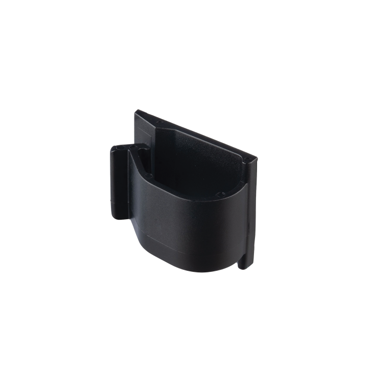 Clip de Nylon 6.6 con Adhesivo, Para Cables de Hasta 15.8 mm de Diámetro, Uso Interior/Exterior, Color Negro, Paquete