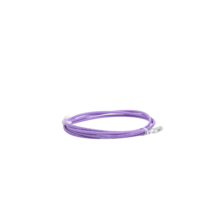 Patch Cord Z-MAX Cat6A S/FTP, CM/LS0H, 2.13 Metros (7 Pies), Color Violeta, Versión Bulk