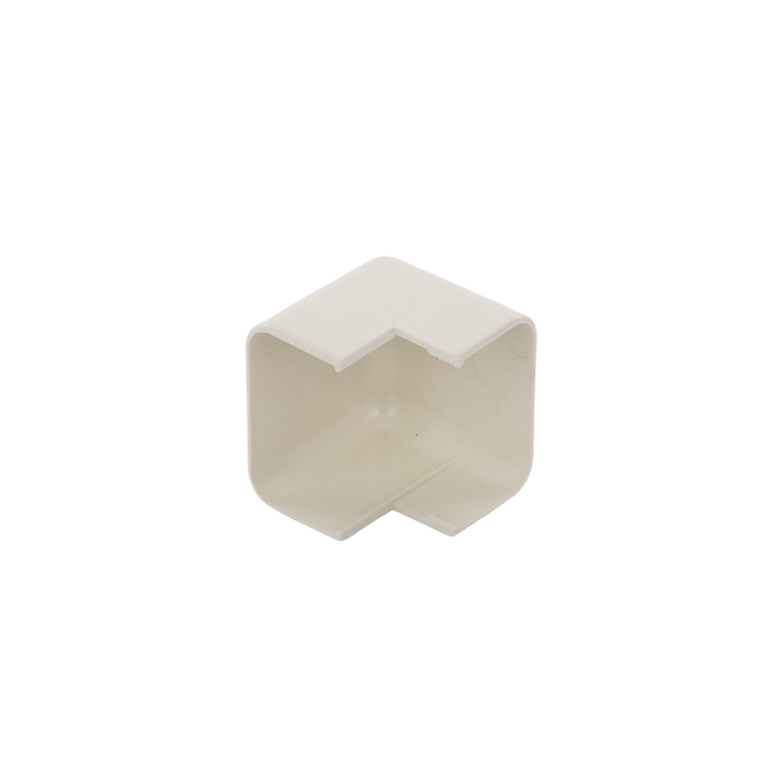 Esquinero exterior, para uso con canaleta LD10, material ABS, Color Blanco Mate