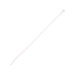 Cincho de Nylon 6.6, Color Natural, 292 mm largo x 4.8mm de ancho, Sección Transversal Estándar, Paquete de 1000