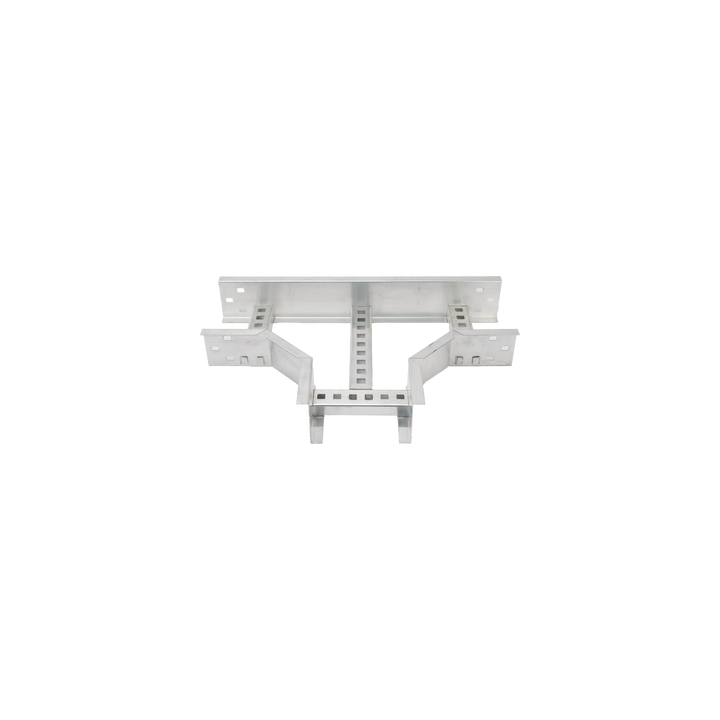 Derivación "T" Horizontal de Aluminio Perfil Z / Peralte 3 1/4" / Ancho 9"/ Radio 8" / Incluye Tornillería