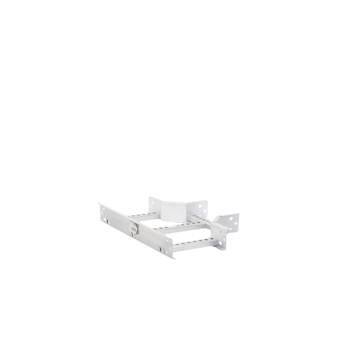 Derivación "T" Horizontal de Aluminio Perfil Z / Peralte 3 1/4" / Ancho 9"/ Radio 8" / Incluye Tornillería