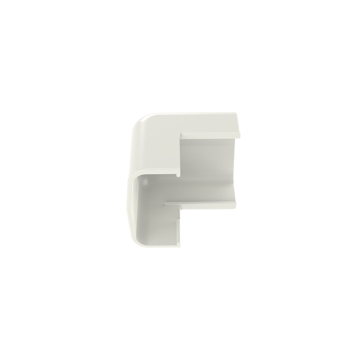 Esquinero exterior, para uso con canaleta LD5, material ABS, Color Blanco Mate