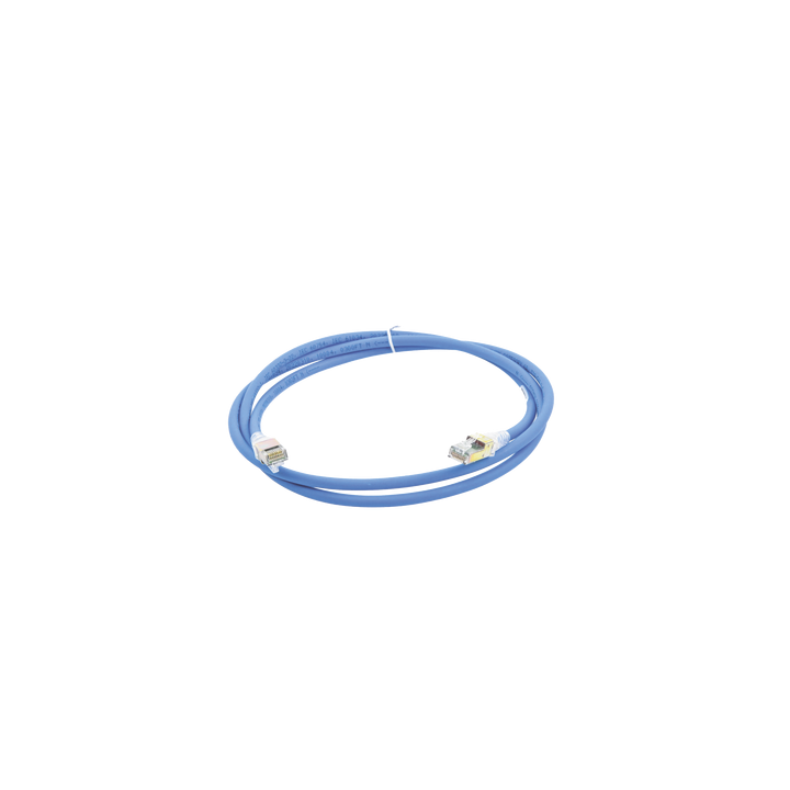 Patch Cord Z-MAX Cat6A UTP, CM, 1.52 Metros (5 Pies), Color Azul, Versión Bulk (Sin Empaque Individual)