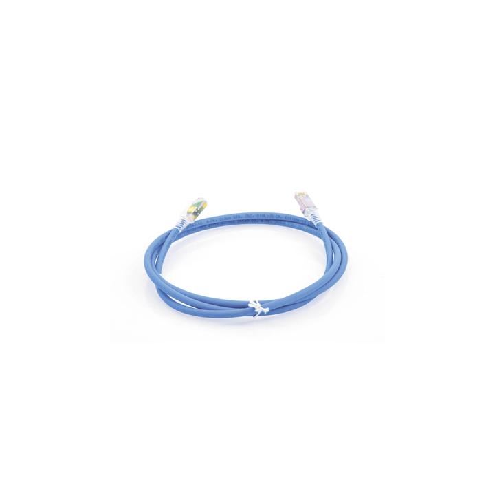 Patch Cord Z-MAX Cat6A UTP, CM, 1.52 Metros (5 Pies), Color Azul, Versión Bulk (Sin Empaque Individual)
